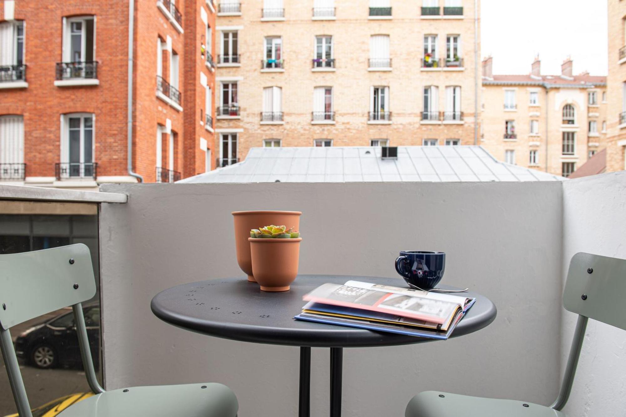 파리 New - Appt Style Le Corbusier Avec Balcon - 8 Pers 아파트 외부 사진